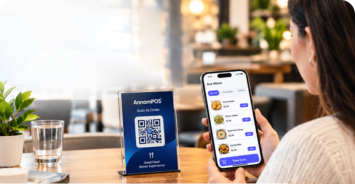 Why Choose AnnamPOS QR Ordering System?