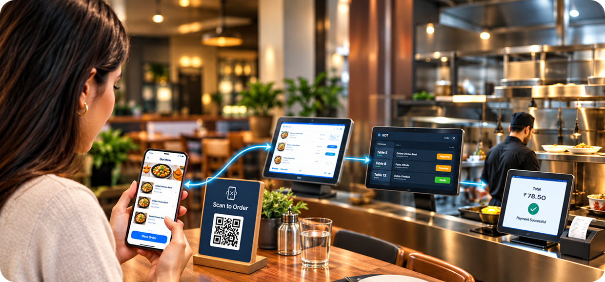 QR Ordering Process